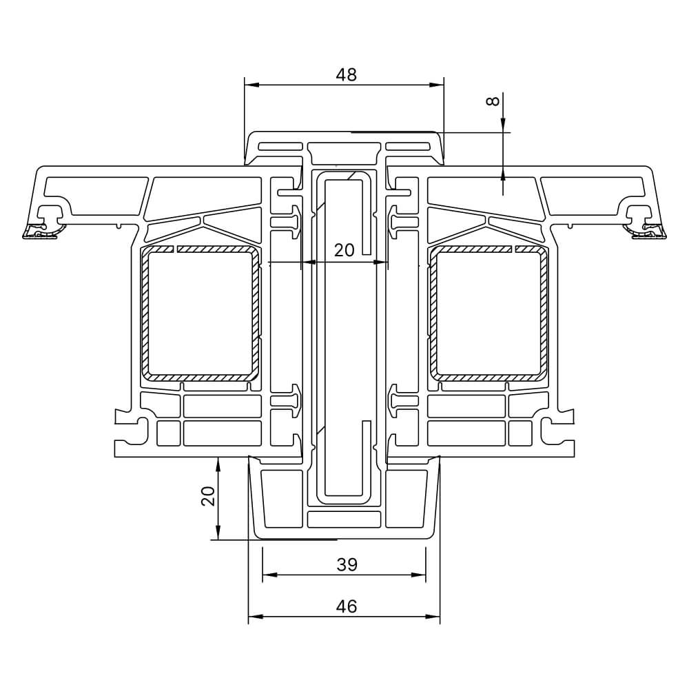 Statikkopplung 2 - 70 mm